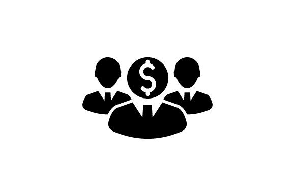 Business Investors Icon: Design Flexibility for Modern Projects