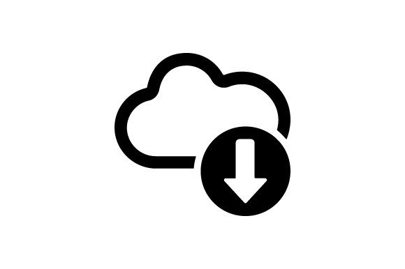 Cloud Data Restore Icon: Enhancing Design Projects with Visual Clarity