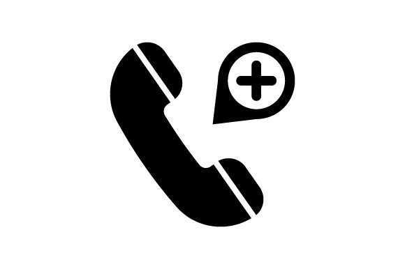Hospital Helpline Icon: Enhancing Visual Communication in Design and Business Projects