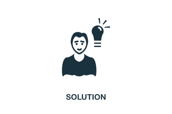 Solution Icon: A Versatile Design Asset for Creative Projects