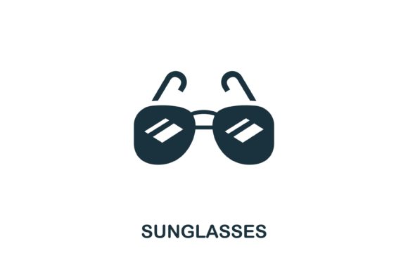 Sunglasses Icon: Enhancing Visual Communication in Web and Design Projects